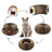 Cat Paper Donut Toy