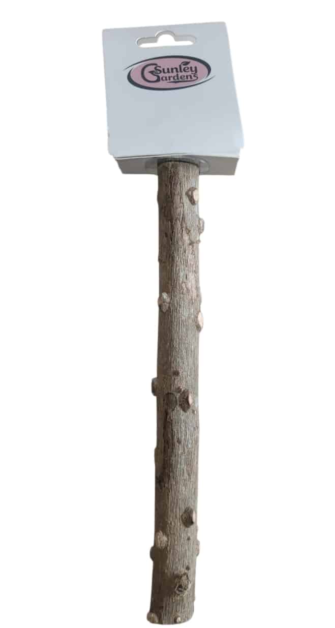 Sunley Gardens Prickle Wooden Bird Perch 20cm