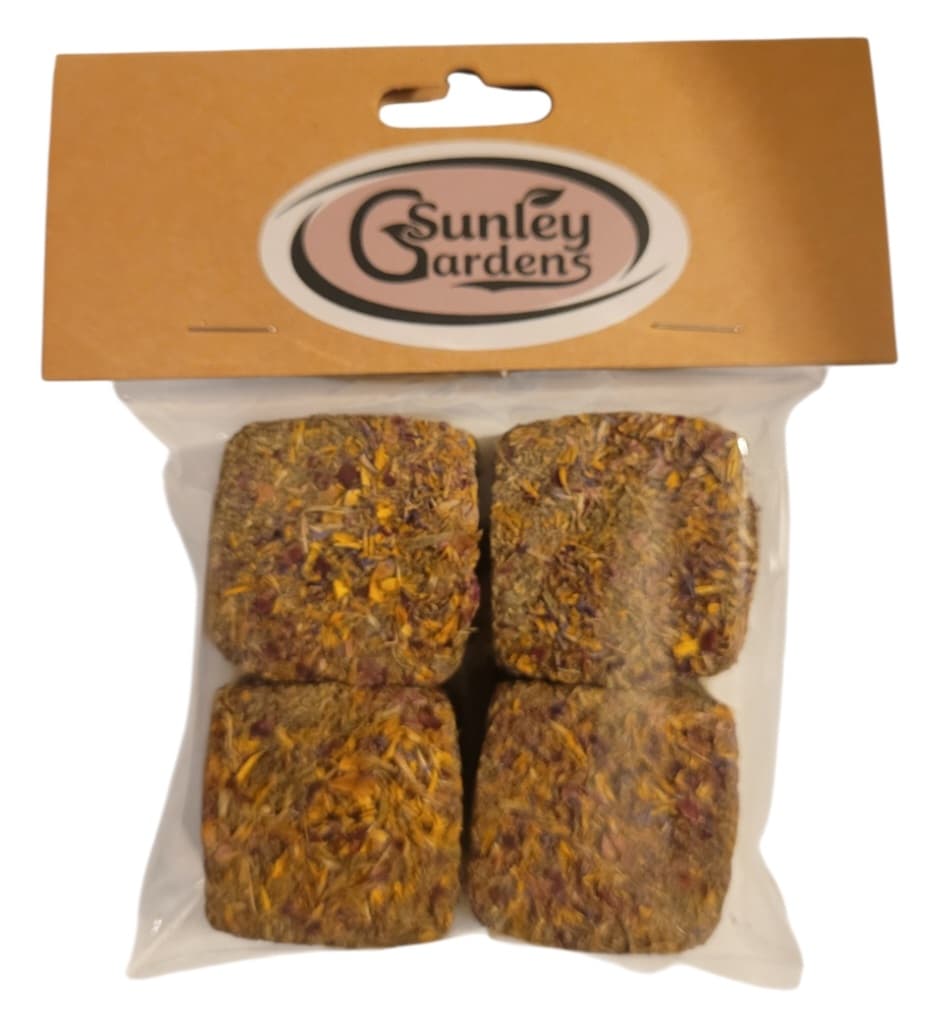 Sunley Garden Dried Flower & Grass Blocks 4 Pack