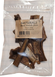 Beef Headskin 15cm 200g