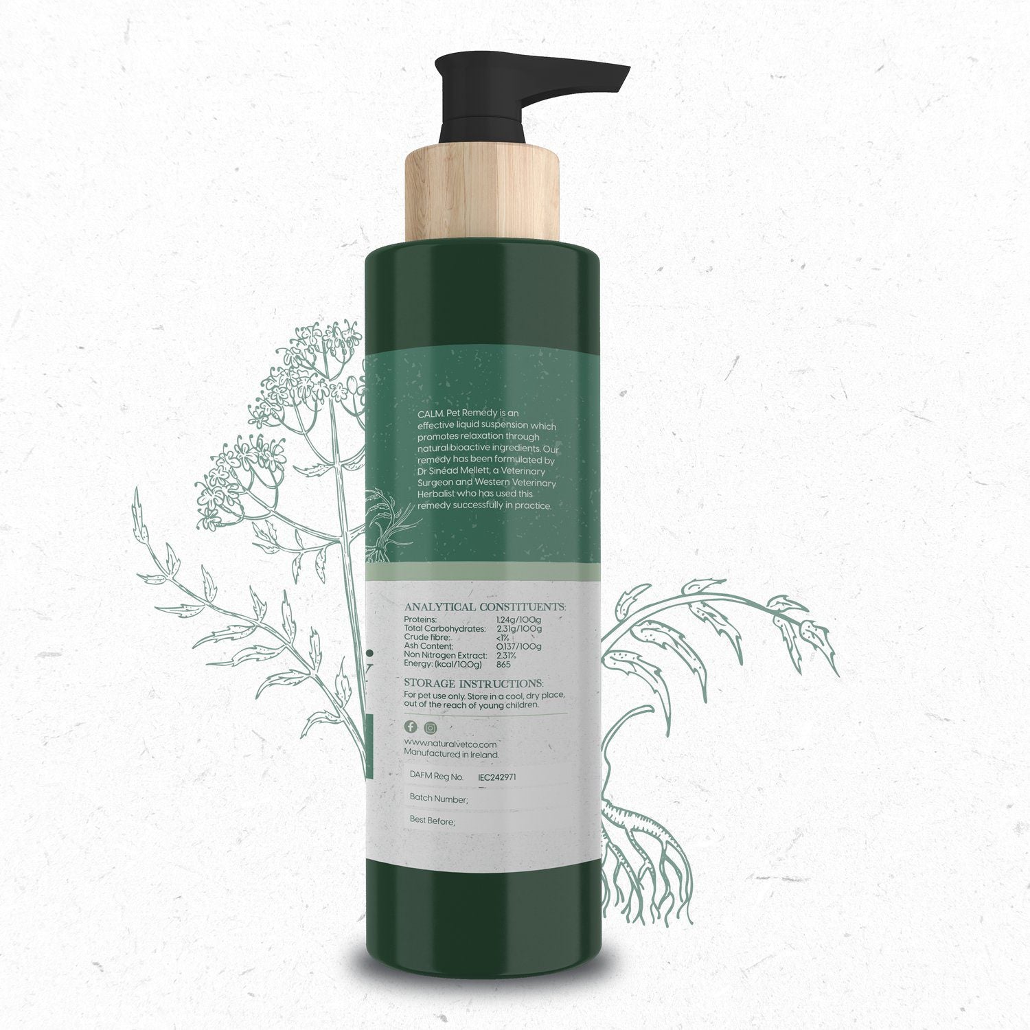 Natural Vet Co Calm Pet Remedy 380ml