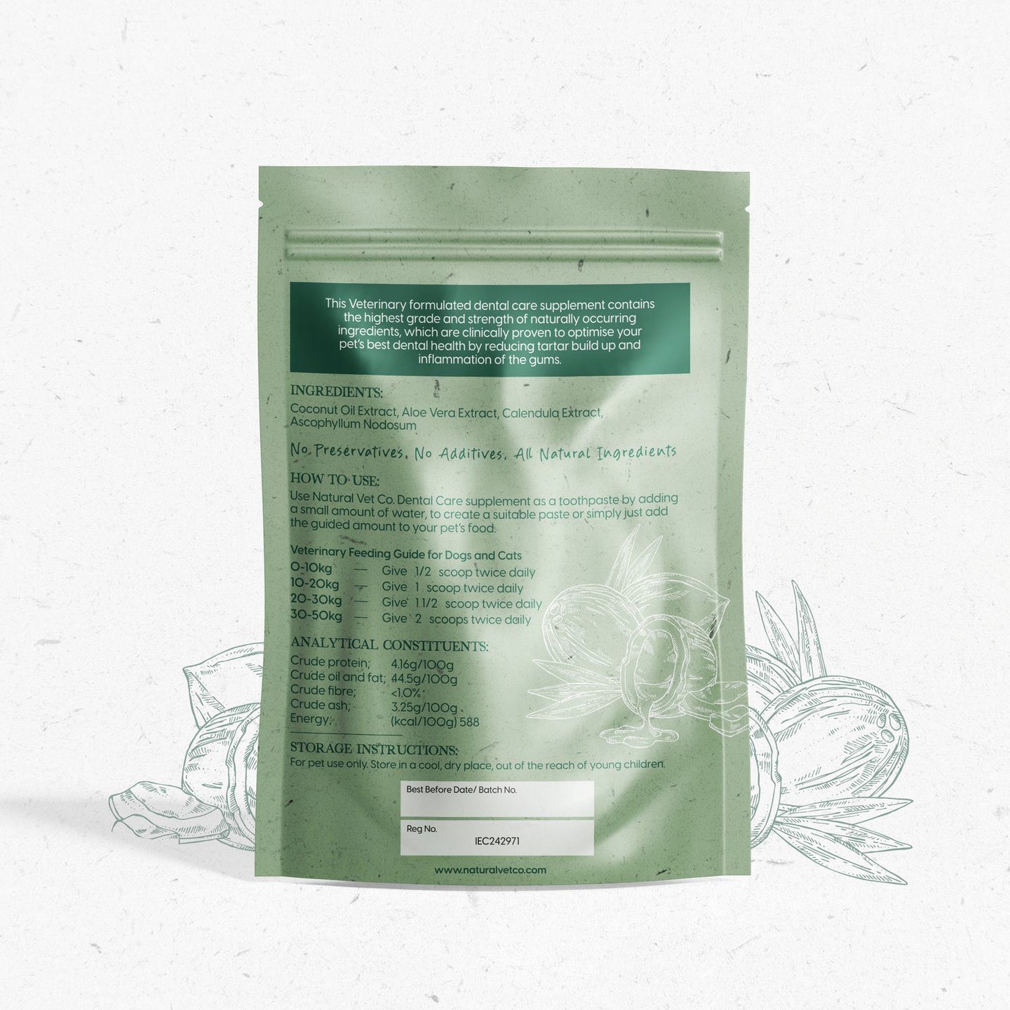 Natural Vet Co Dental Care 100g