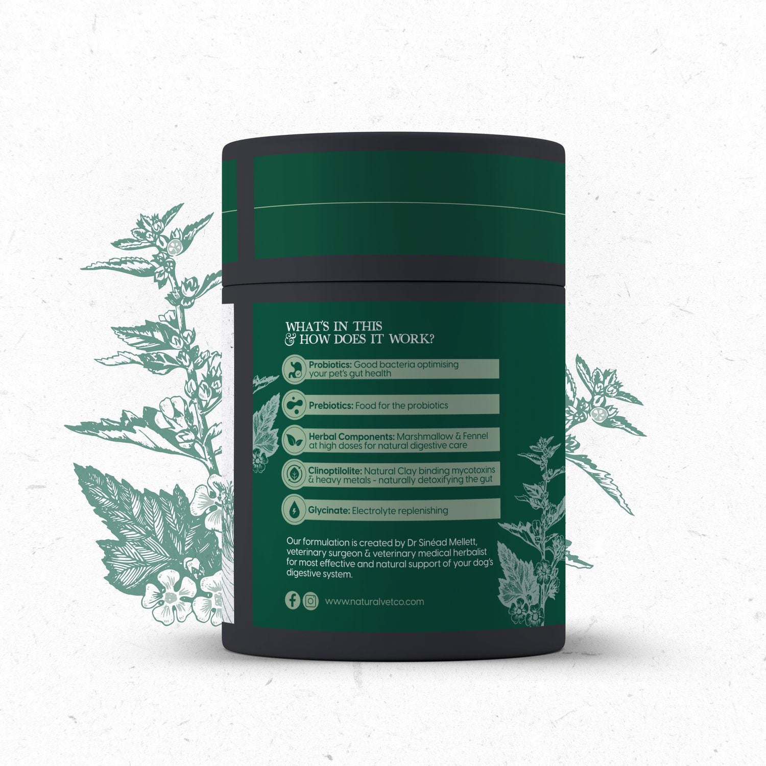 Natural Vet Co Pre & Probiotic Digestive Care 300g