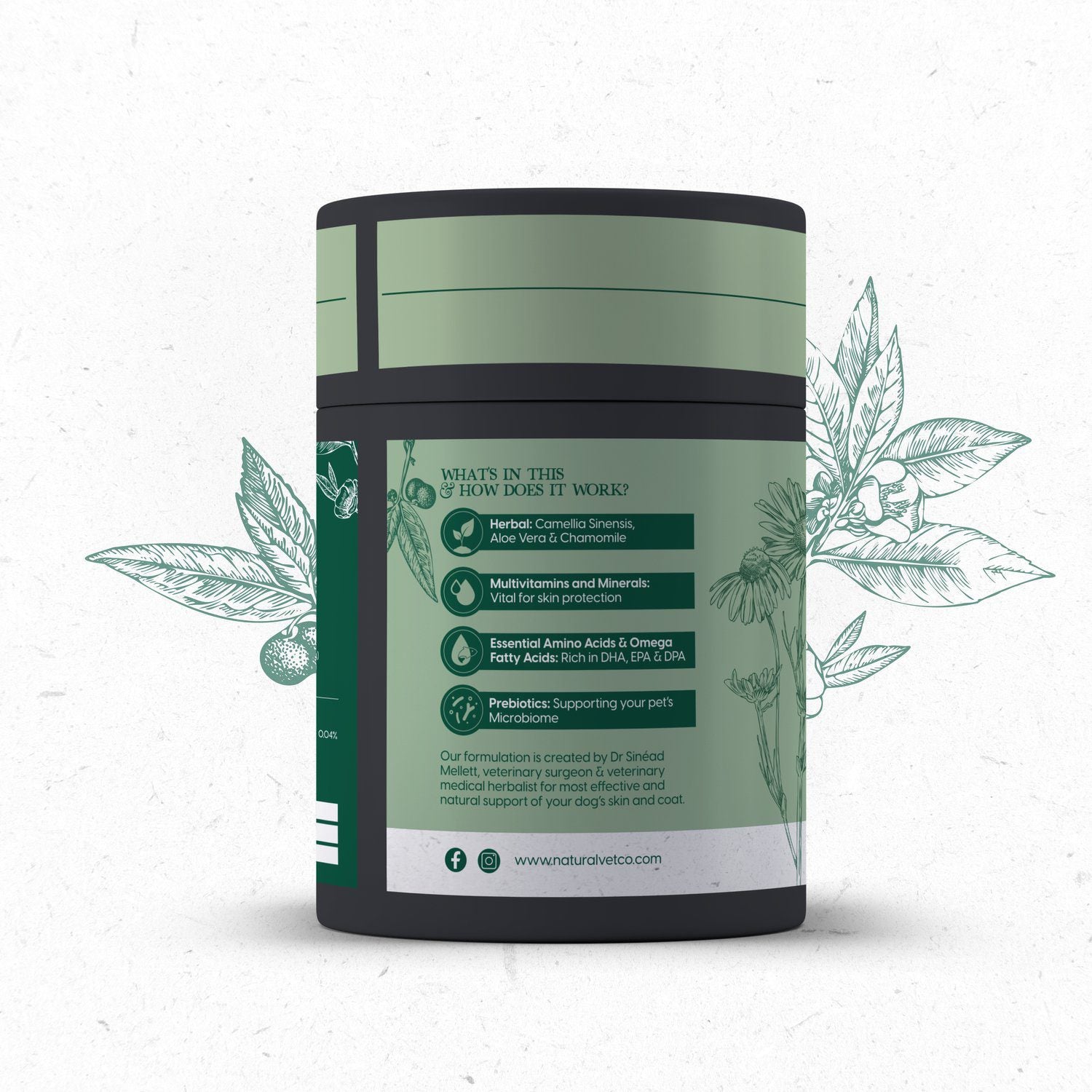 Natural Vet Co Skin & Coat 300g