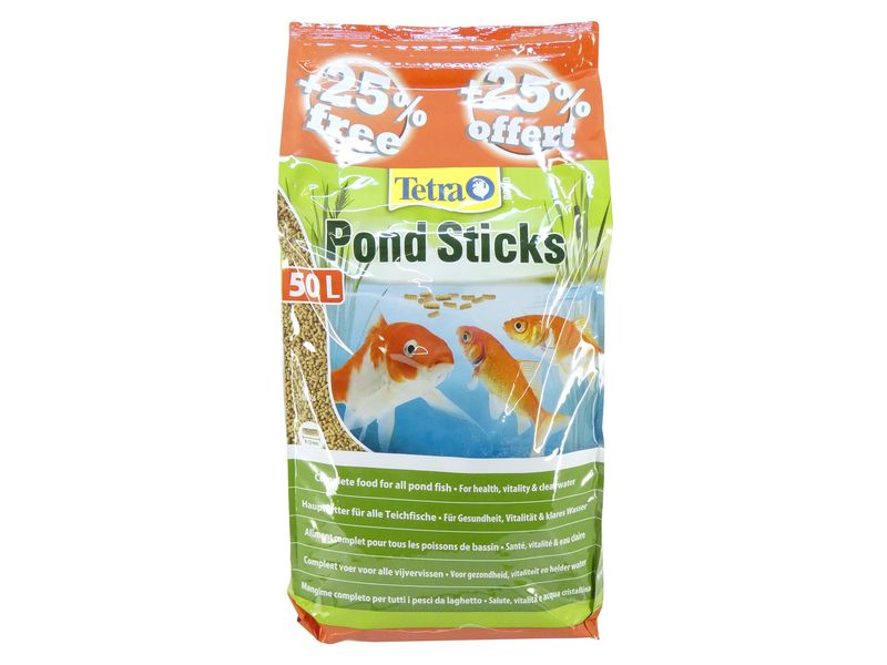 Tetra Pond Food Sticks 40L + 10L Free