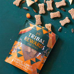 Tribal Rewards Cheese, Carrot & Sunflower 125g