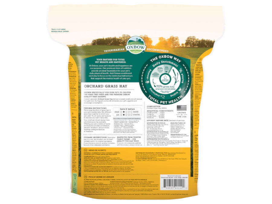 Oxbow Orchard Grass Hay 425g