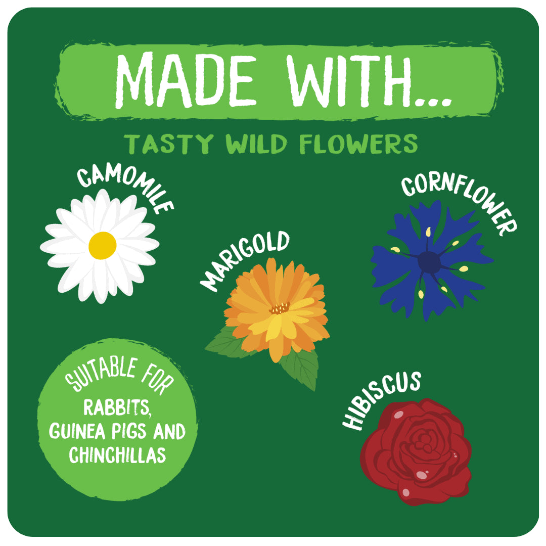 Burgess Excel Wildflower Forage 75g
