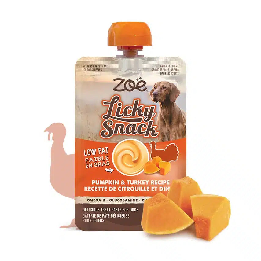 Zoe Licky Snack 85g Pumpkin & Turkey