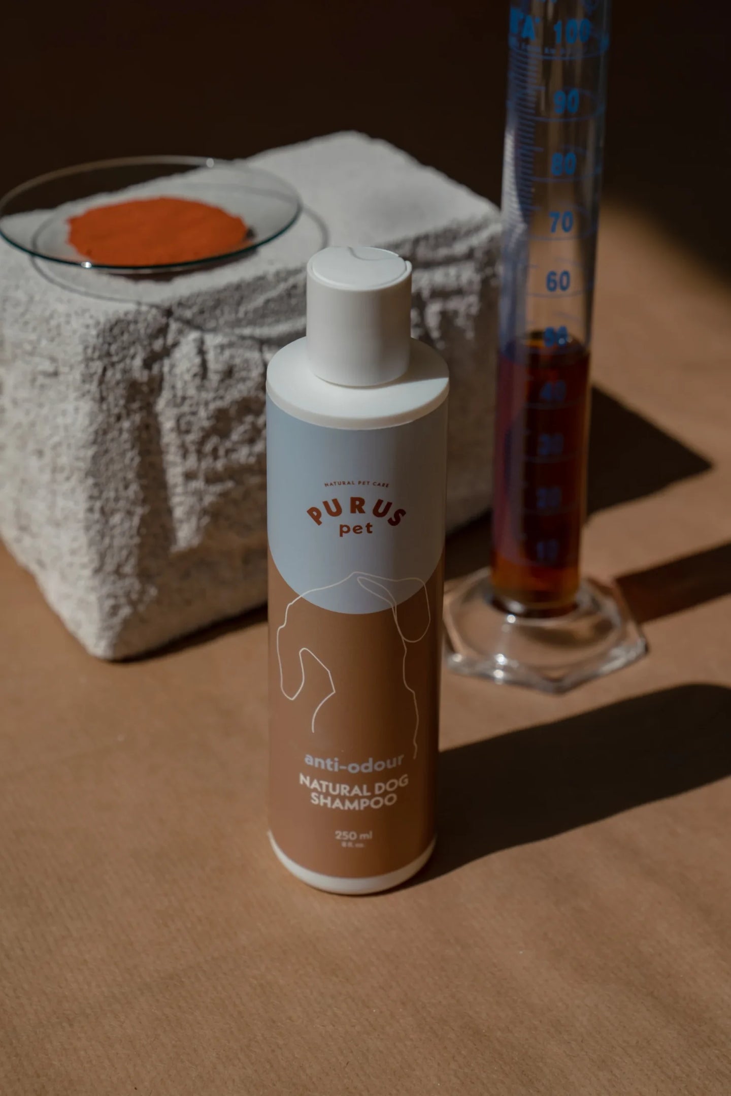 Purus Pet Vegan & Natural Anti Odour Pet Shampoo 250ml