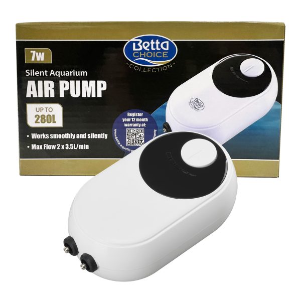 Betta Silent Air Pump 7w Up To 280L