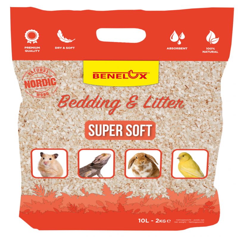 Benelux Fine Grain Aspen Bedding 10L