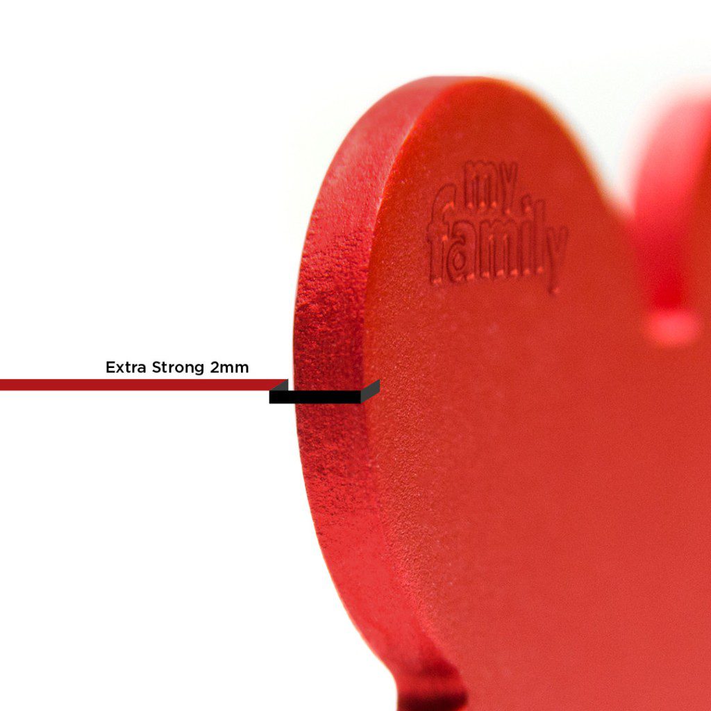 The Basic Heart Pet ID Tag