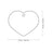 The Basic Heart Pet ID Tag
