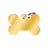 The Big Gold Plated Brass ID Tag