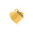 Tag Gold Small Heart