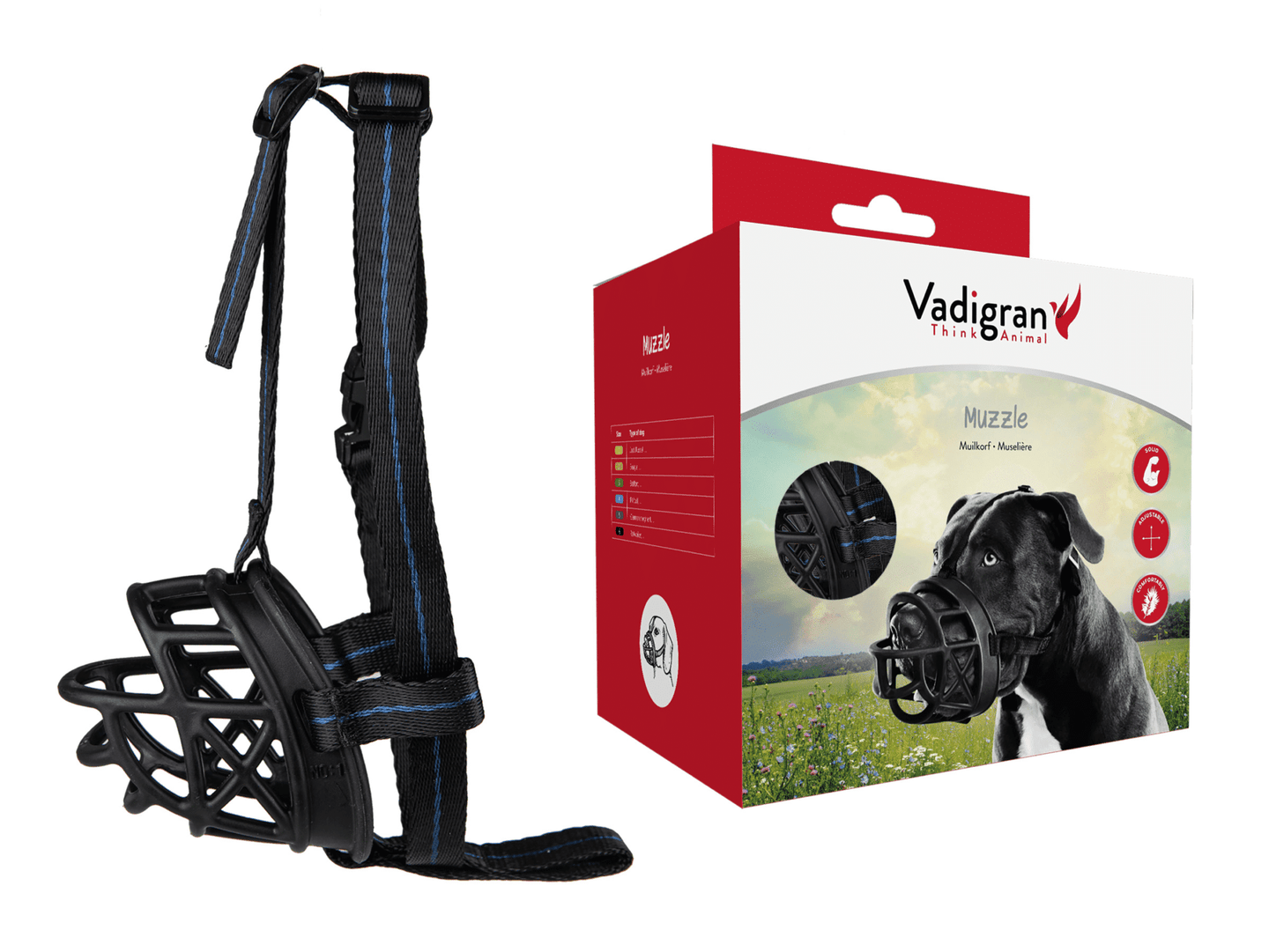 Vadigran Rubber Basket Muzzles