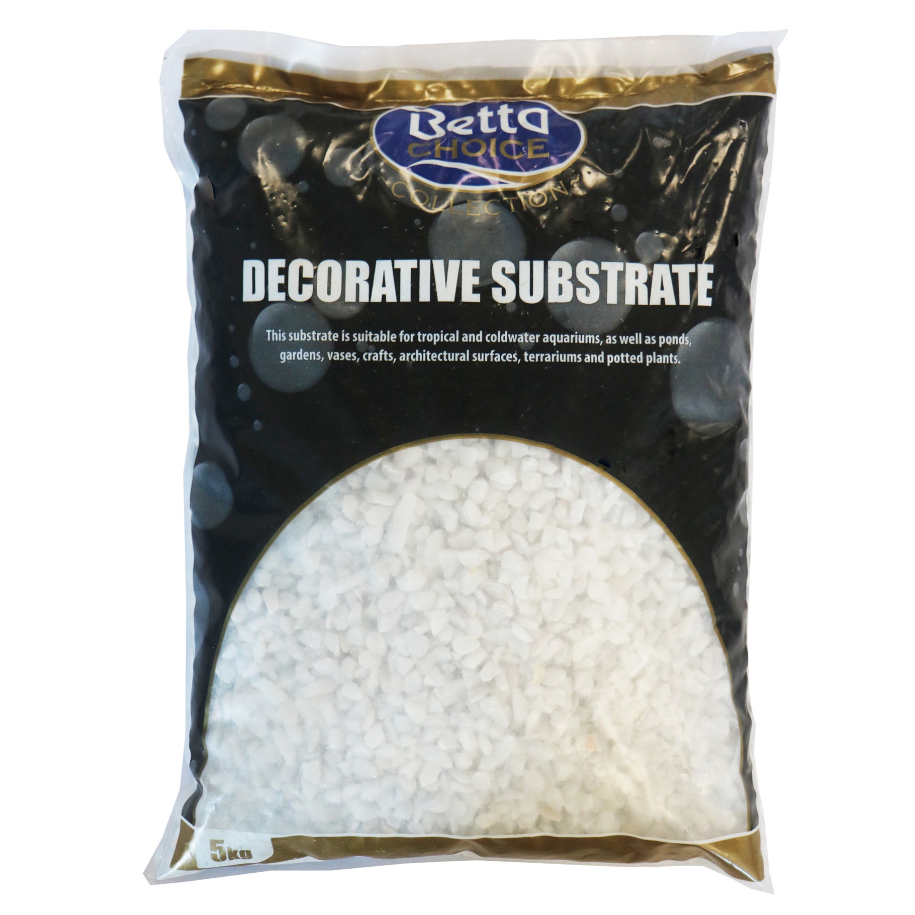 Betta Natural White Stones 5KG