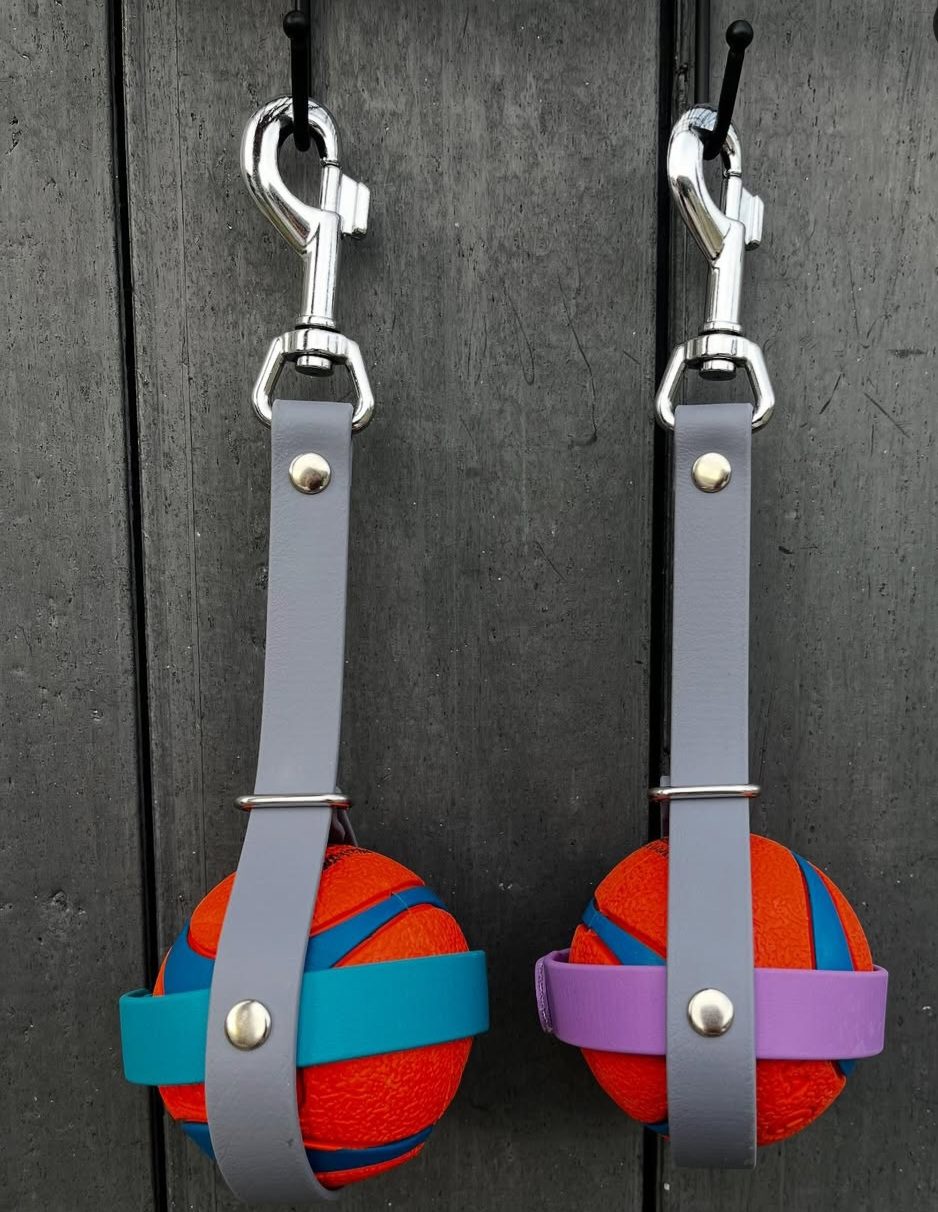 Biothane Boutique Clip On Dog Ball Holder