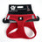 Booster Paw Easy On Harness Red