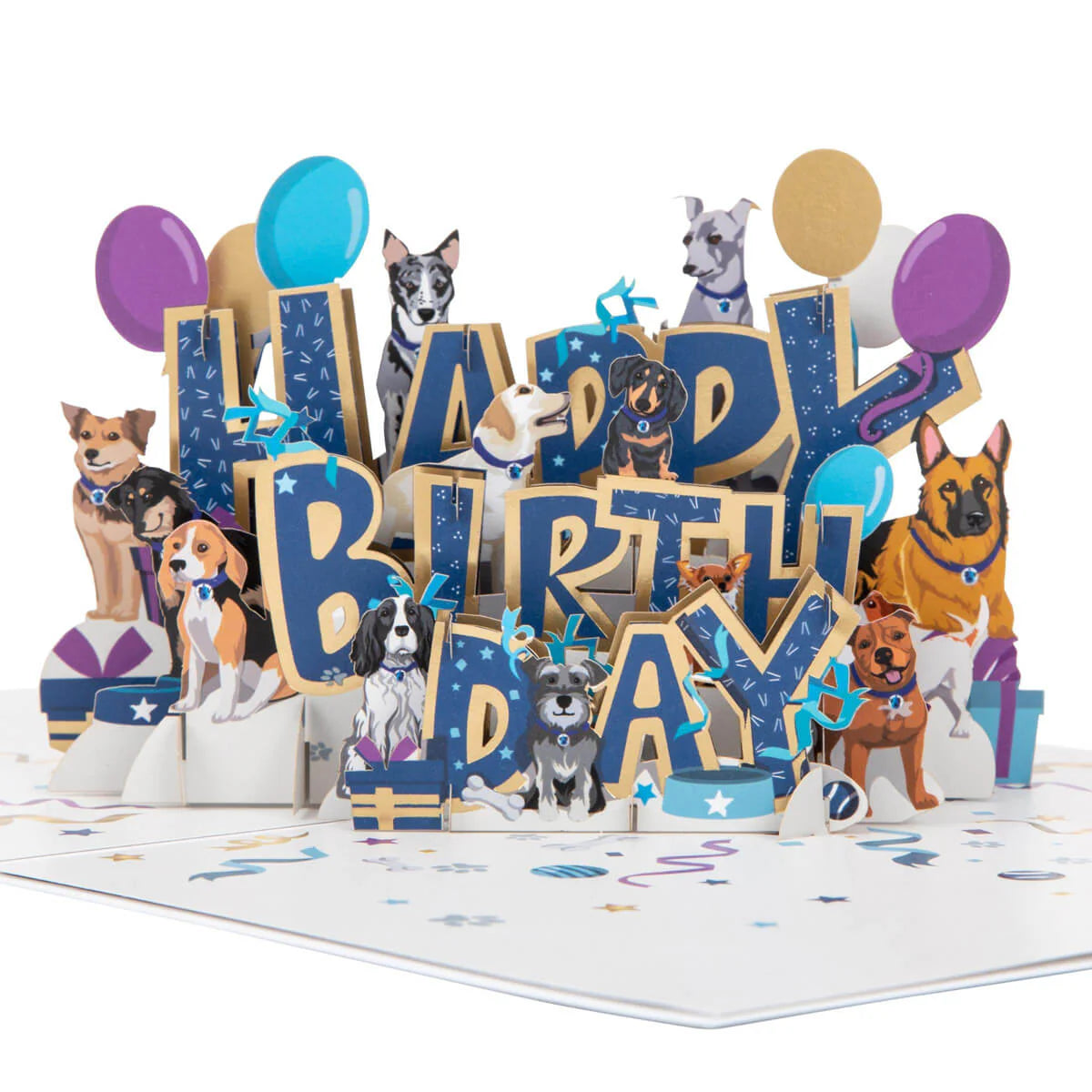 Battersea Dog Happy Birthday Card