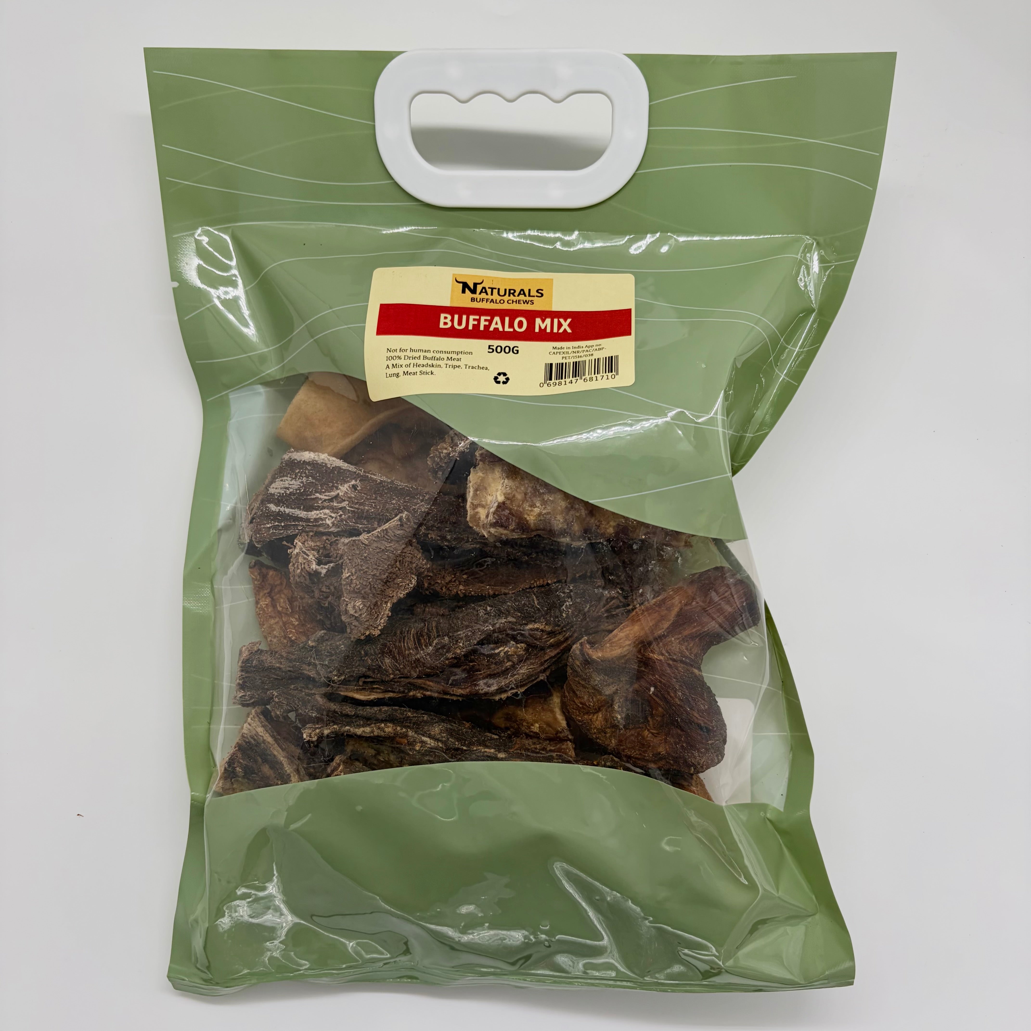 Naturals Buffalo Treat Mix 500g