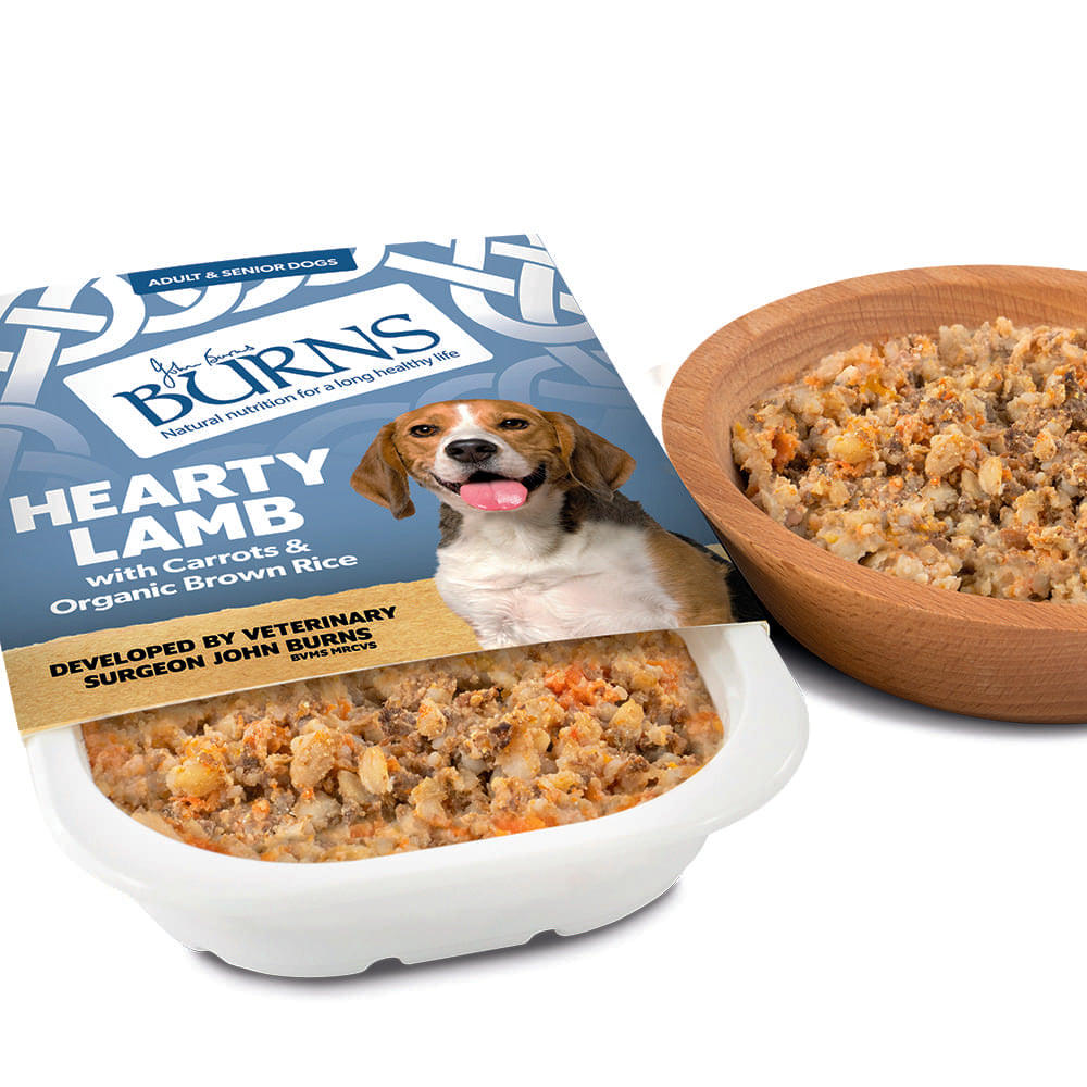 Burns Hearty Lamb with Carrots & Organic Brown Rice 150g