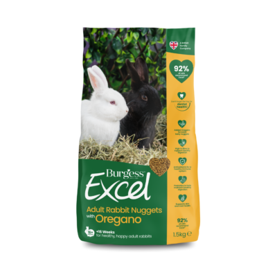 Burgess Adult Excel Rabbit Nuggets With Oregano 1.5kg