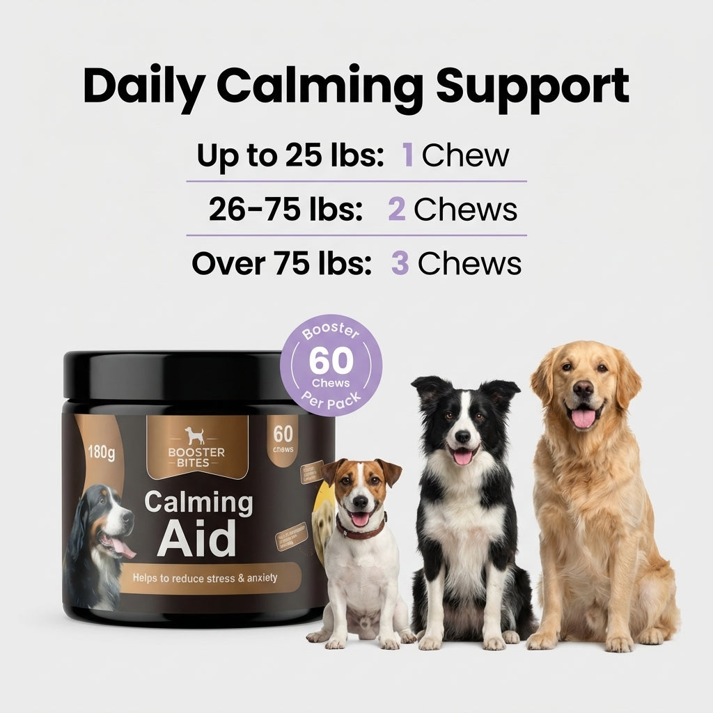 Booster Bites Calming Dog Treats x60