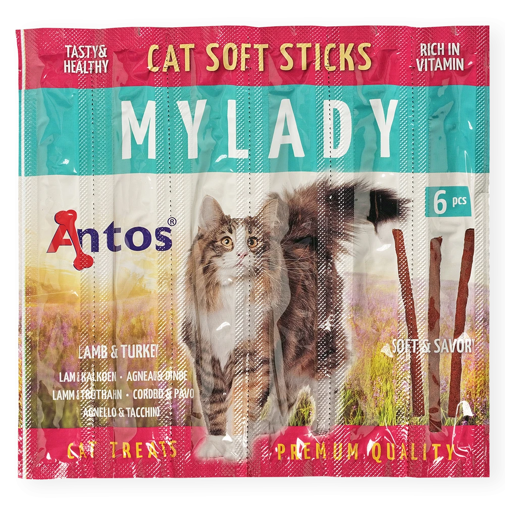Antos Soft Cat Treat Sticks x6 Pack