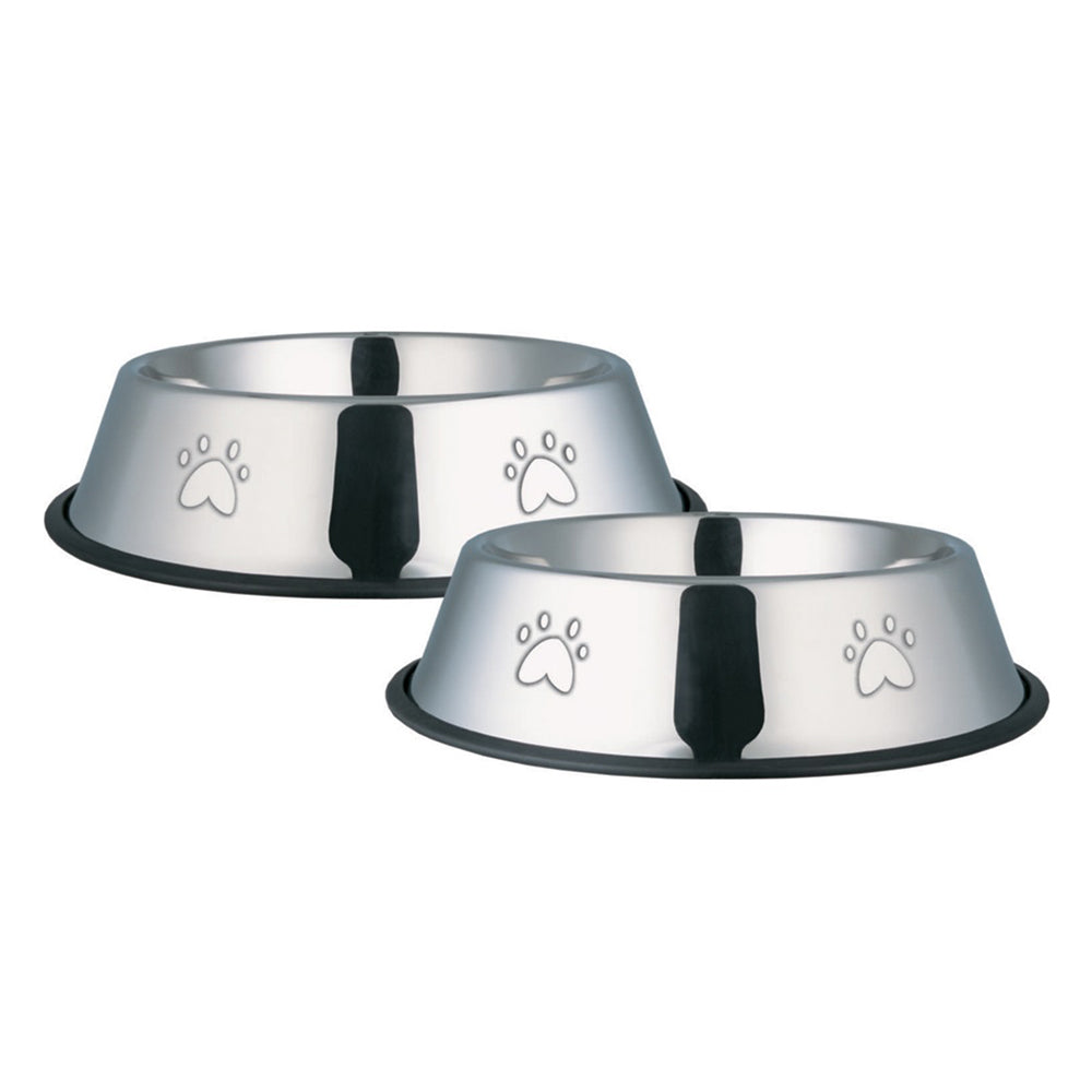 Chanelle Non Tip Stainless Steel Bowl 64oz.