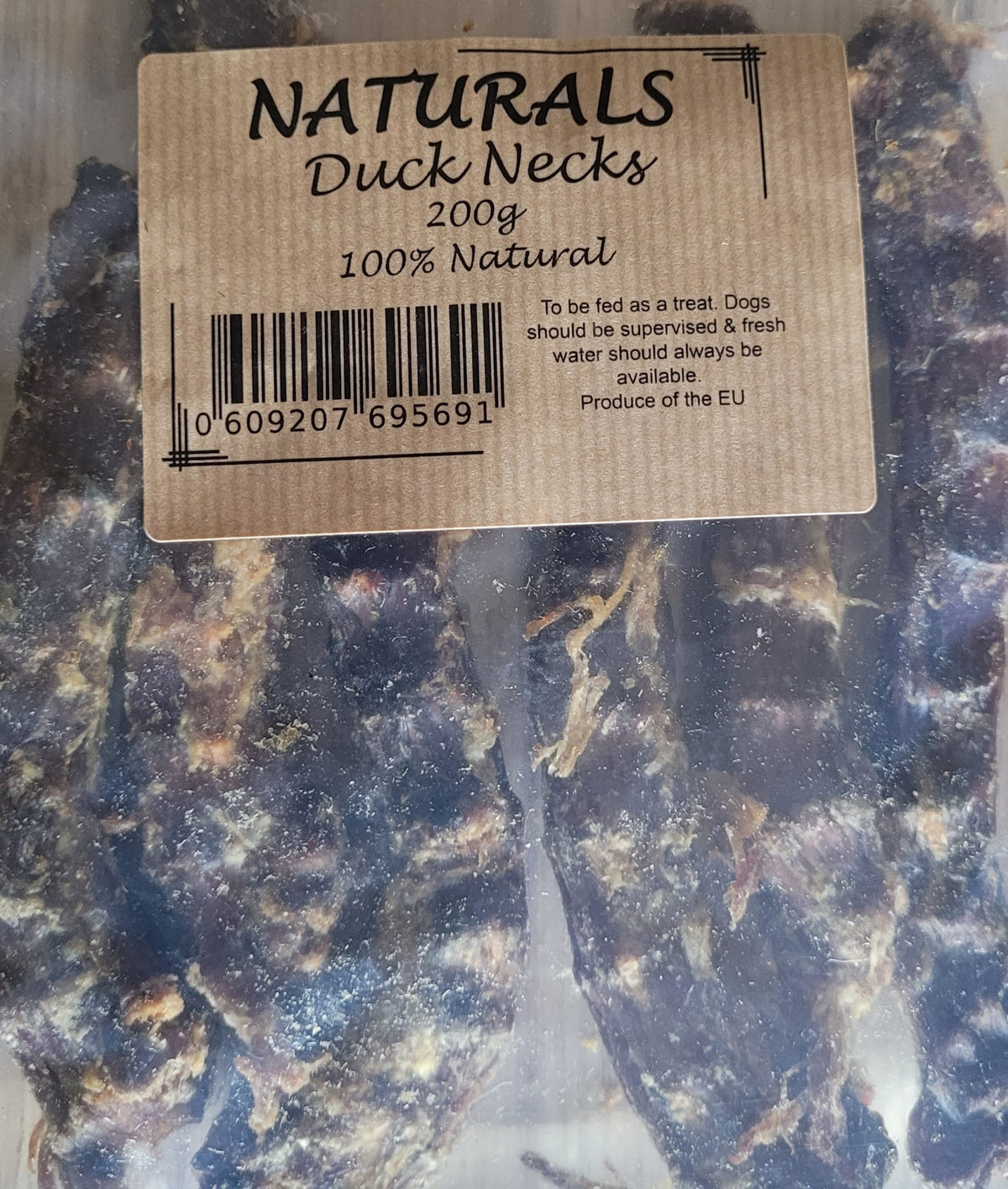 Naturals Duck Necks 200G