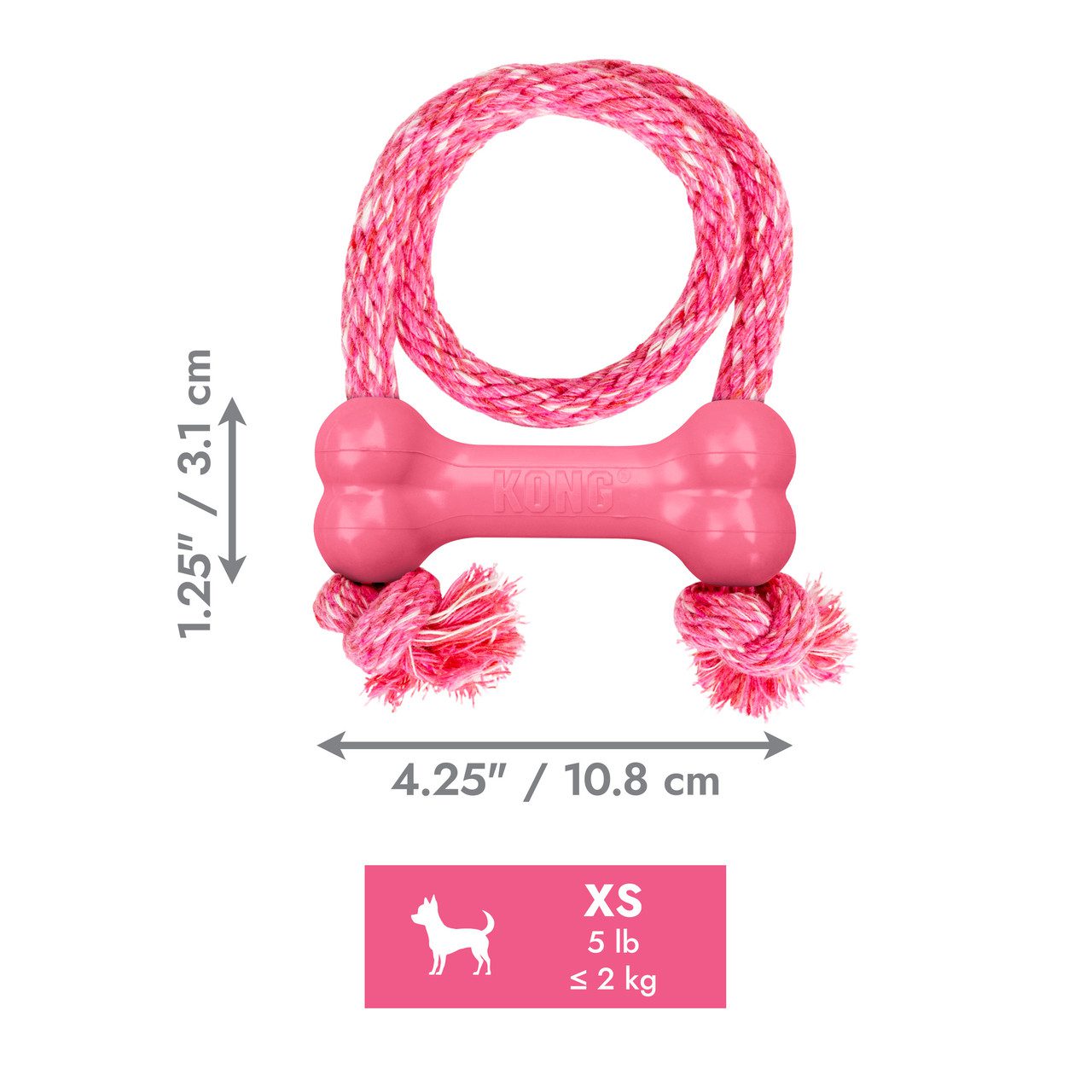 KONG Puppy Goodie Bone XS
