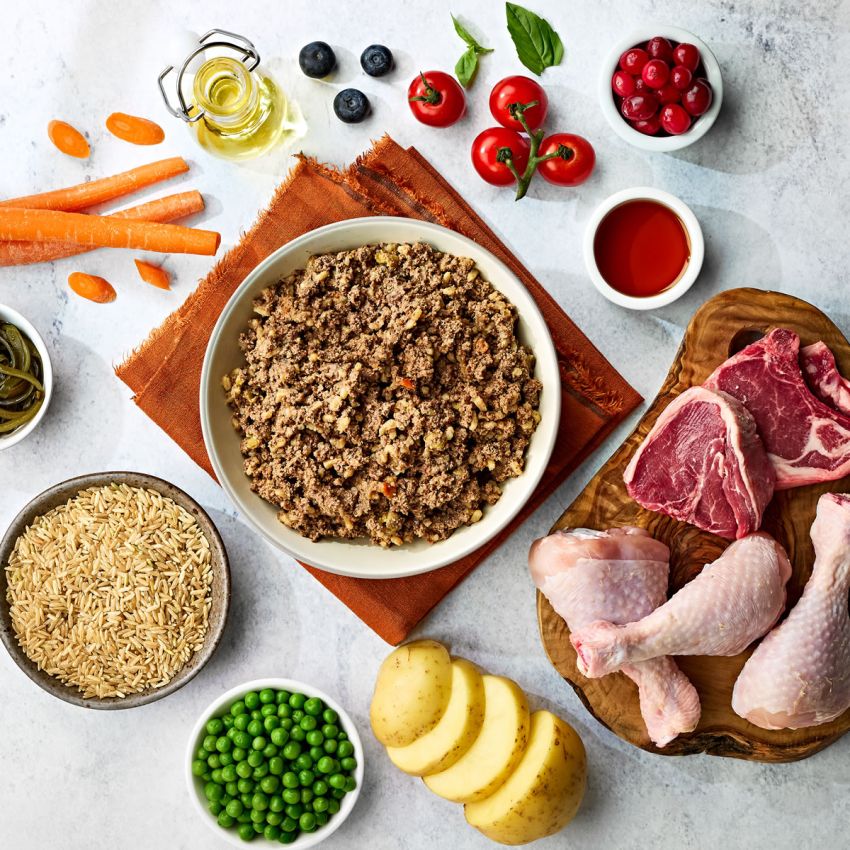 Naturo Chicken & Lamb with Rice & Vegetables 400g
