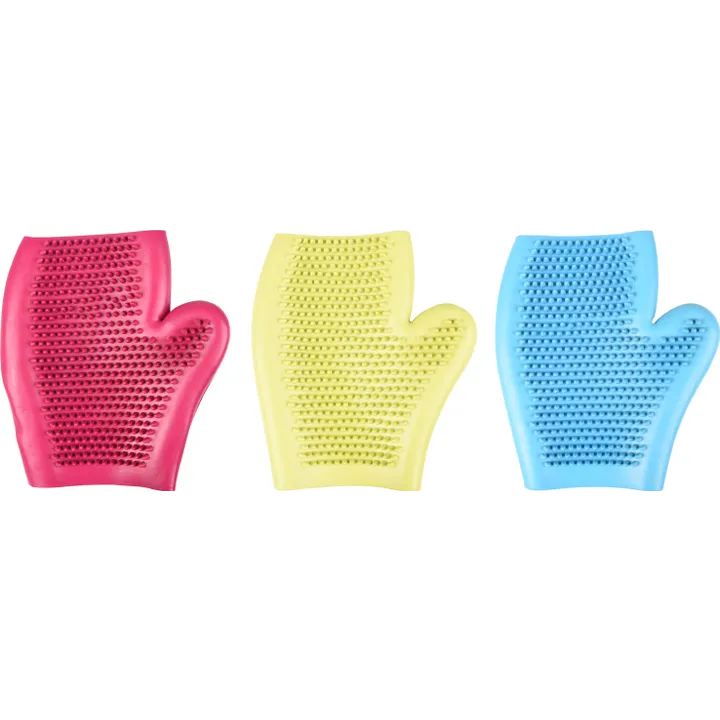 Flamingo Rubber Grooming Glove