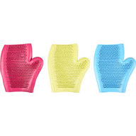 Flamingo Rubber Grooming Glove