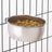 Stainless Steel Crate Bowl with Clamp Holder