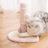 Heart Base Pastel Pink Cat Scratcher