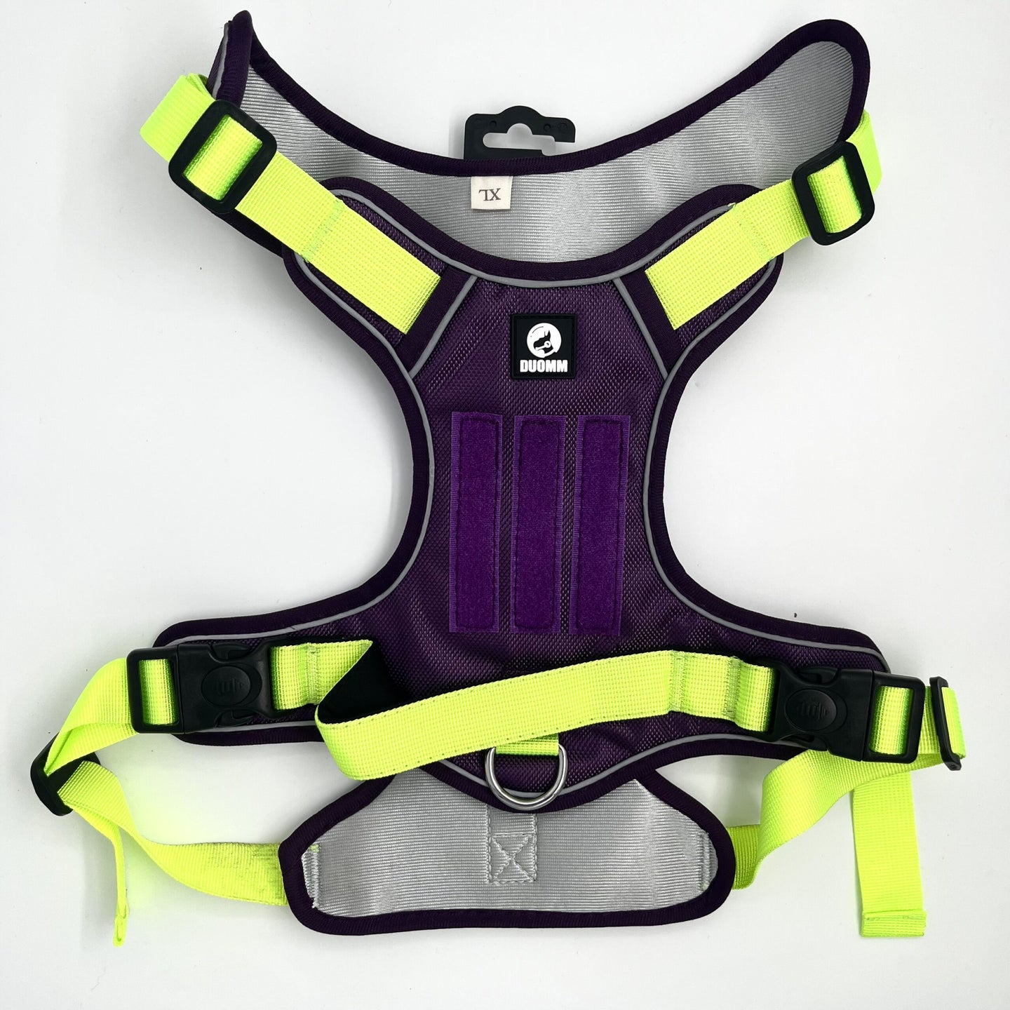 Booster Paw Two-Point Harness Purple & Green