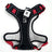 Booster Paw Two-Point Harness Black & Red