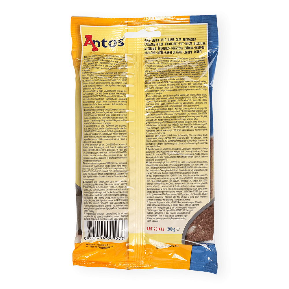 Antos Jerky Meat Strips x20 Pack