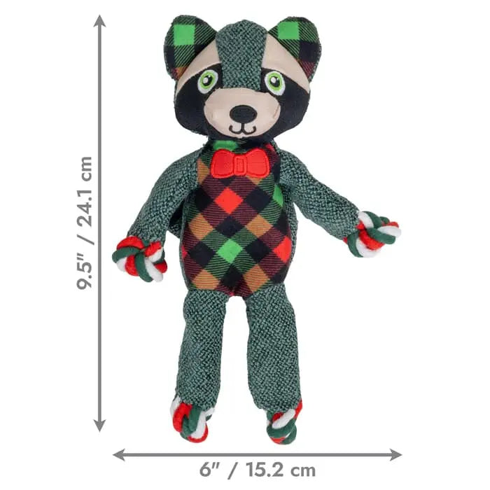 Kong Holiday Floppy Knots Dapper Sm/Md