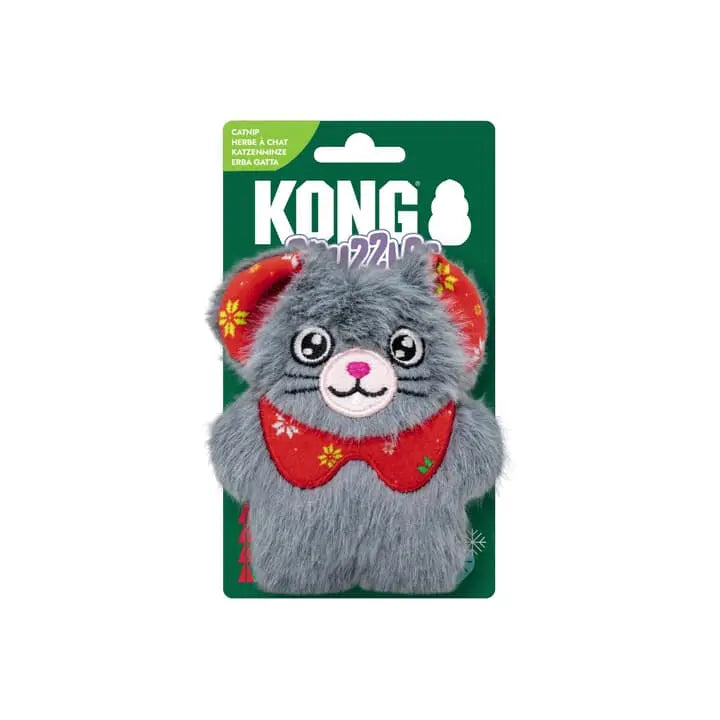 Kong Cat Christmas Snuzzles Mouse