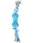 Flamingo Wido TPR Squeaky Dumbbell & Rope 34cm