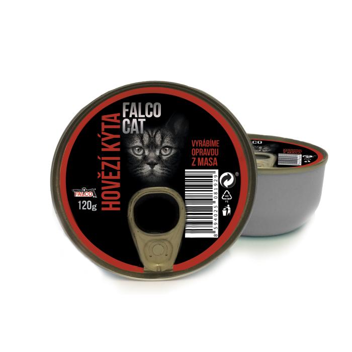 Falco Canned Cat Food | Beef 120g