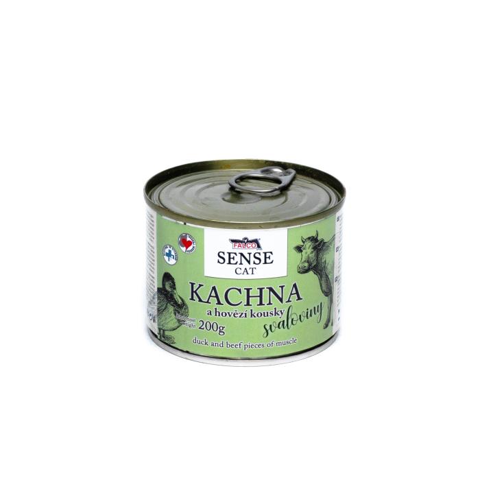 Falco Sense Canned Cat Food | Duck & Beef Muscle 200g