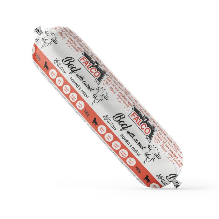 Falco Sausage Beef & Carrot 700g
