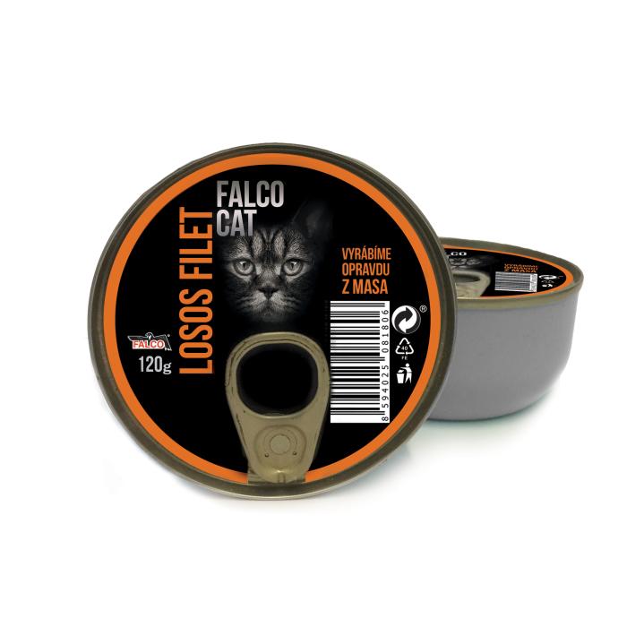Falco Canned Cat Food | Salmon Fillet 120g