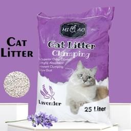 Lavender Clumping Bentonite Litter 4kg