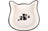 Flamingo Ceramic Cat Dish Nona 250ml